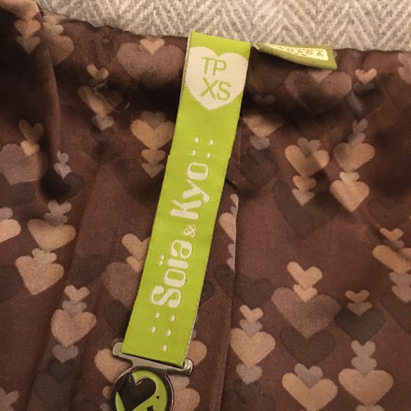 Grey Soïa & Kyo whool peacoat - Picture 4 of 8